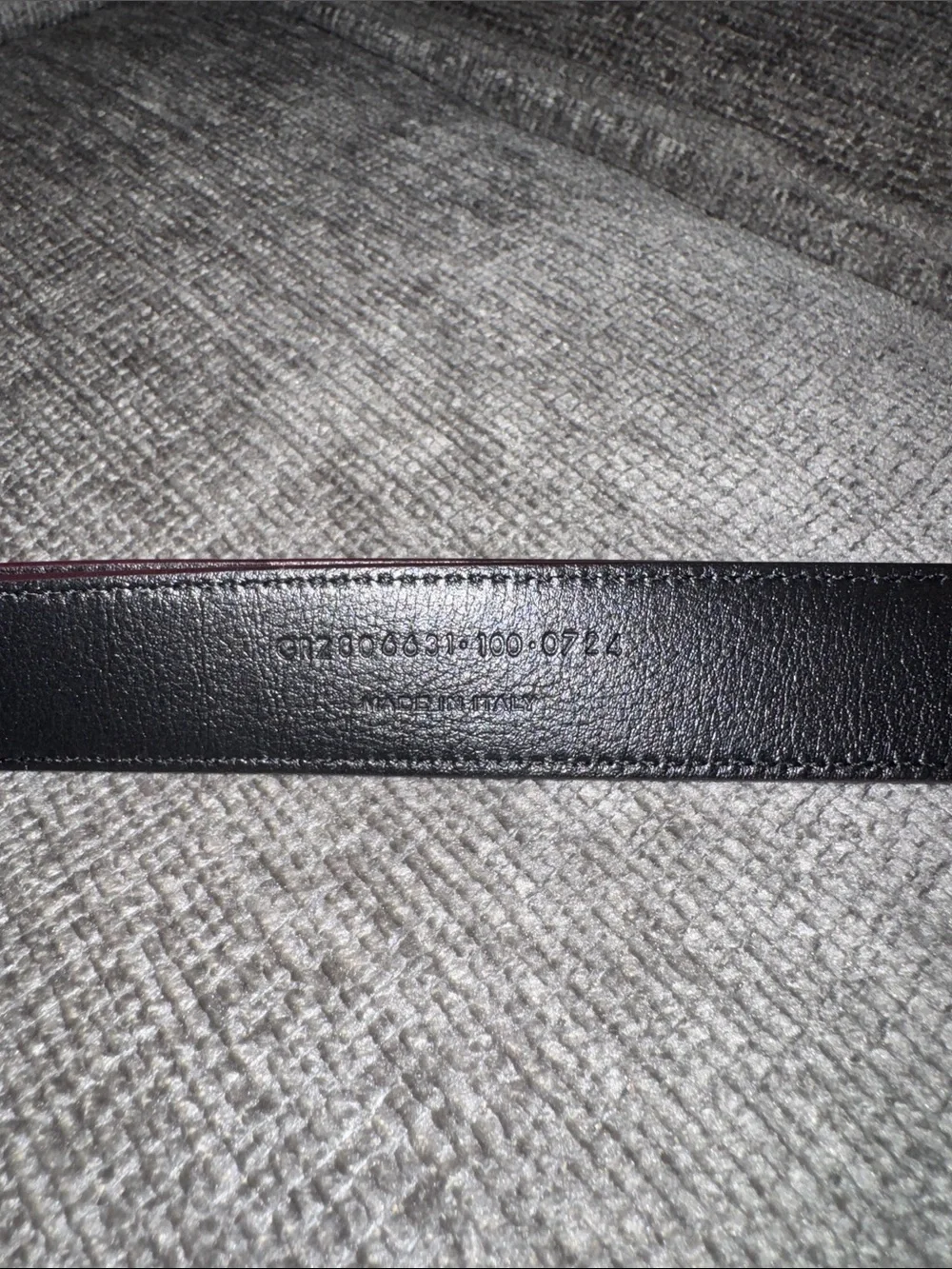Saint Laurent Charniere belt